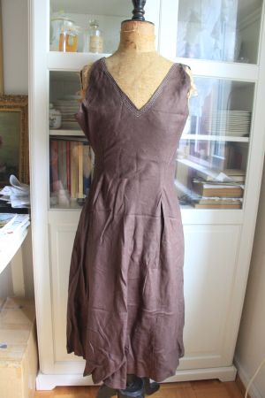 Vintage Kleid aus 100% Leinen