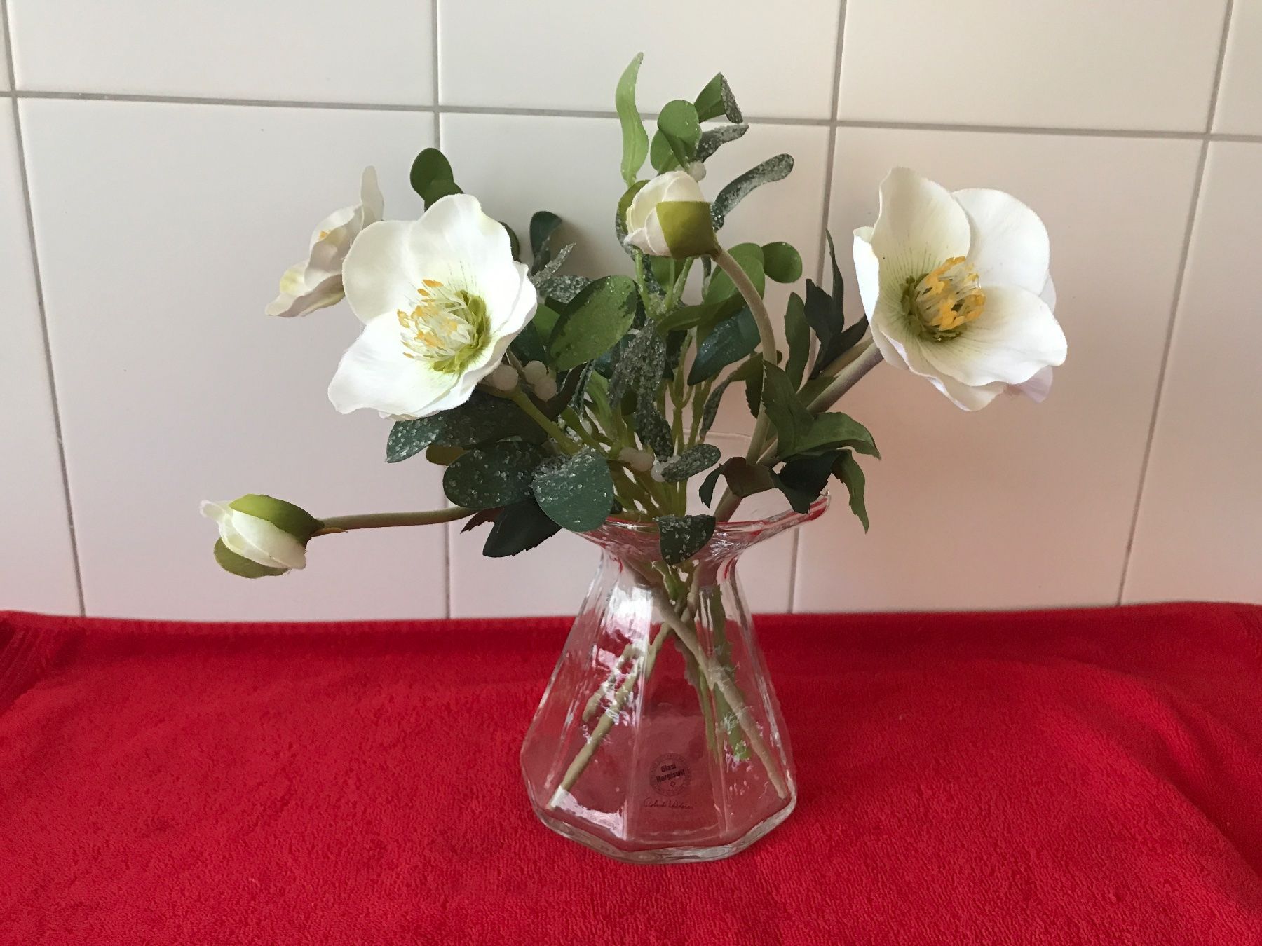 Glasi Hergiswil Vasen & Gefässe: Glasi Hergiswil   hübsche Blumenvase – Gebraucht aus Birmensdorf ZH von Hilhan 2