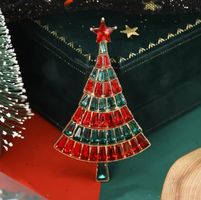 Brosche Weihnachtsbaum (Christbaum)