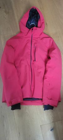 WEDZE Kids’ Warm and Waterproof Ski Jacket 550 - Red