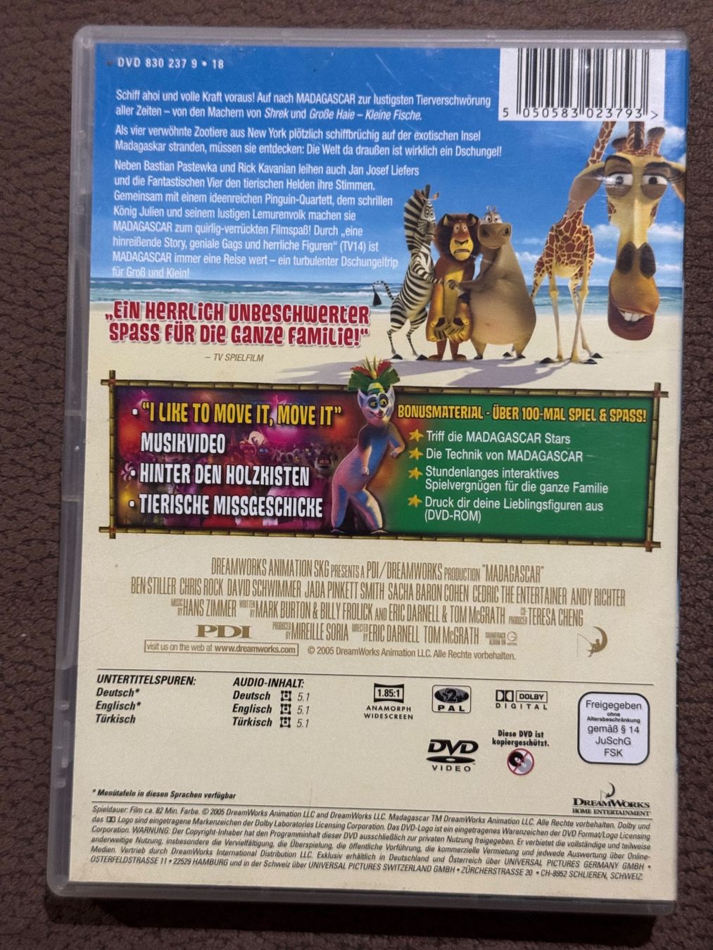 Tutti i DVDs: Madagascar – Usato da Dietikon venduto da MuNathy 2