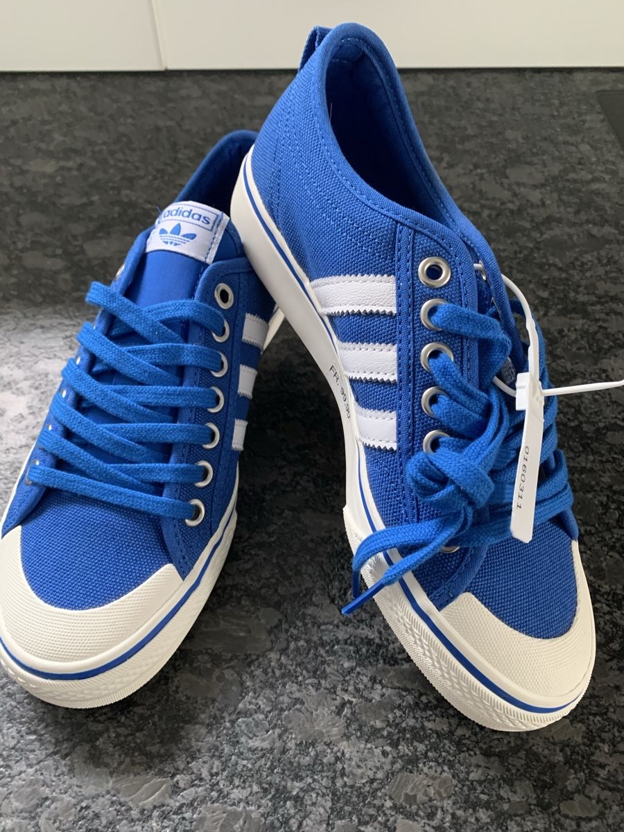 Adidas Herrenschuhe: Adidas Schuh NIZZA 40 2/3 NEU – Neu und originalverpackt aus Thun von Chrabu