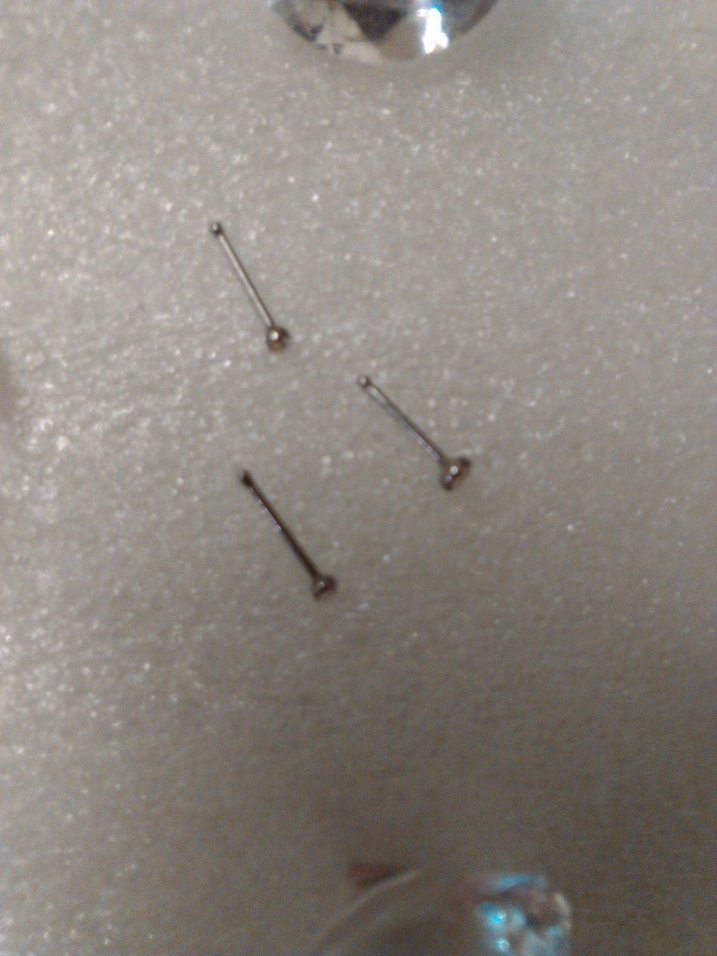 Piercingschmuck: EDELSTHAL NASEN PIERCING;SILBER FARBE – Neu (gemäss Beschreibung) aus Basel von bijoutrie_4 7