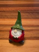Weihnachtlicher Zwerg aus Keramik, Tischdeko, Top Zustand