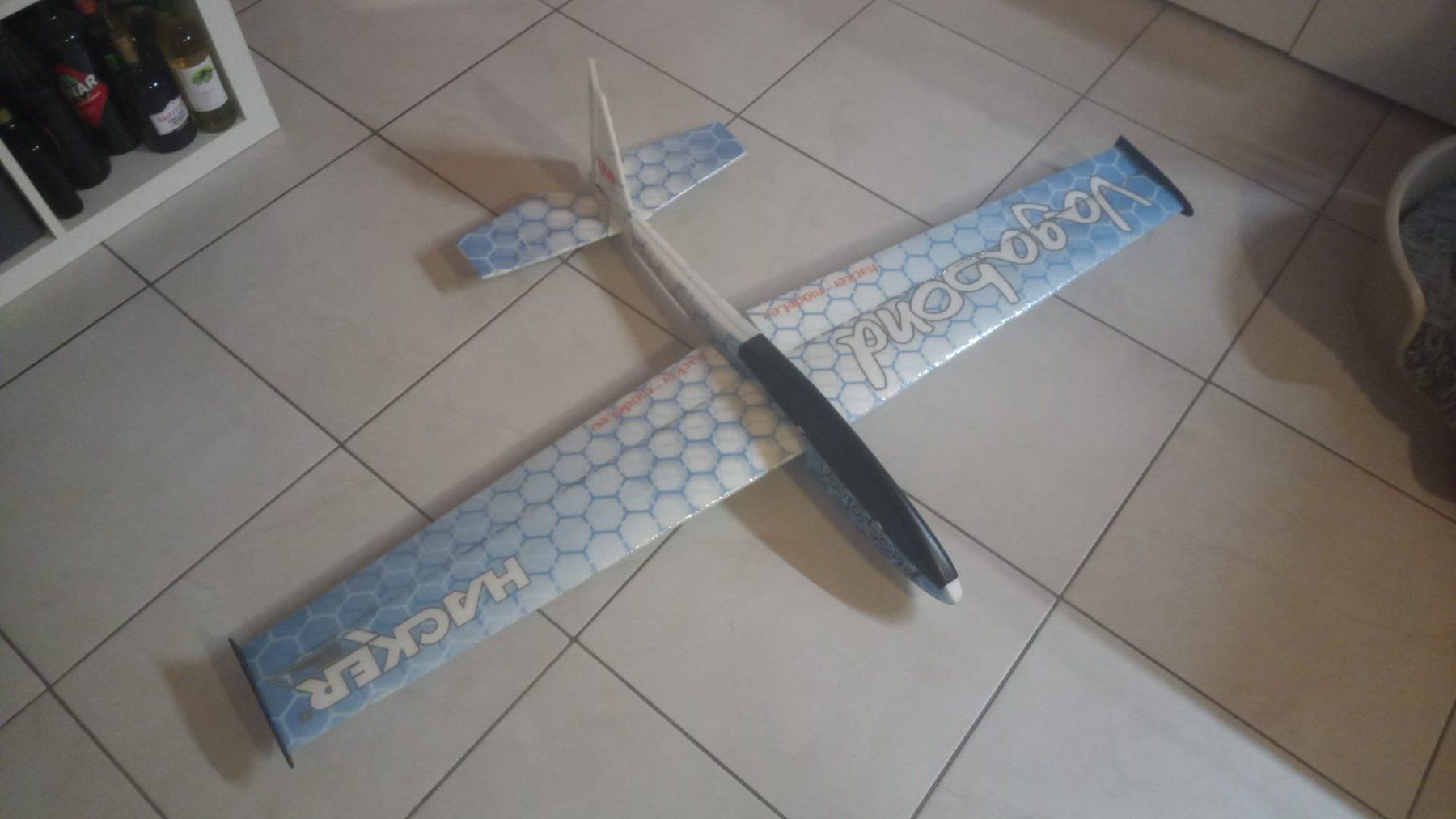 Hacker RC Modellbau: RC Segelflugzeug Hacker Vagabond – Gebraucht aus Bowil von Mauerhofer_L