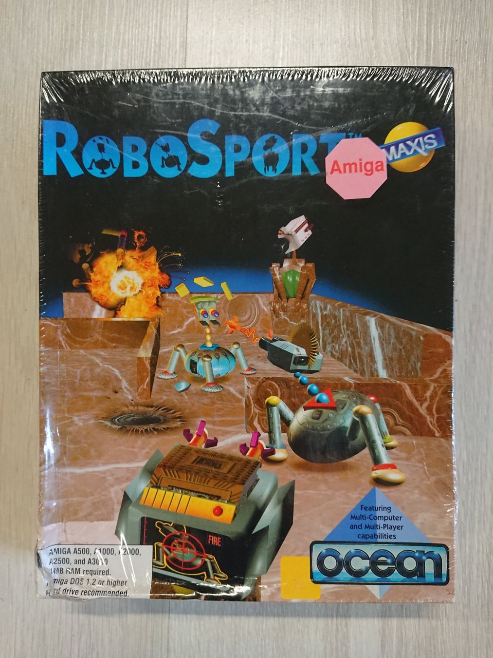Jeux: Robosport Amiga A500 1000 2000 NOS – Neuf (Voir description) à Farvagny-le-Grand par LaCaverne