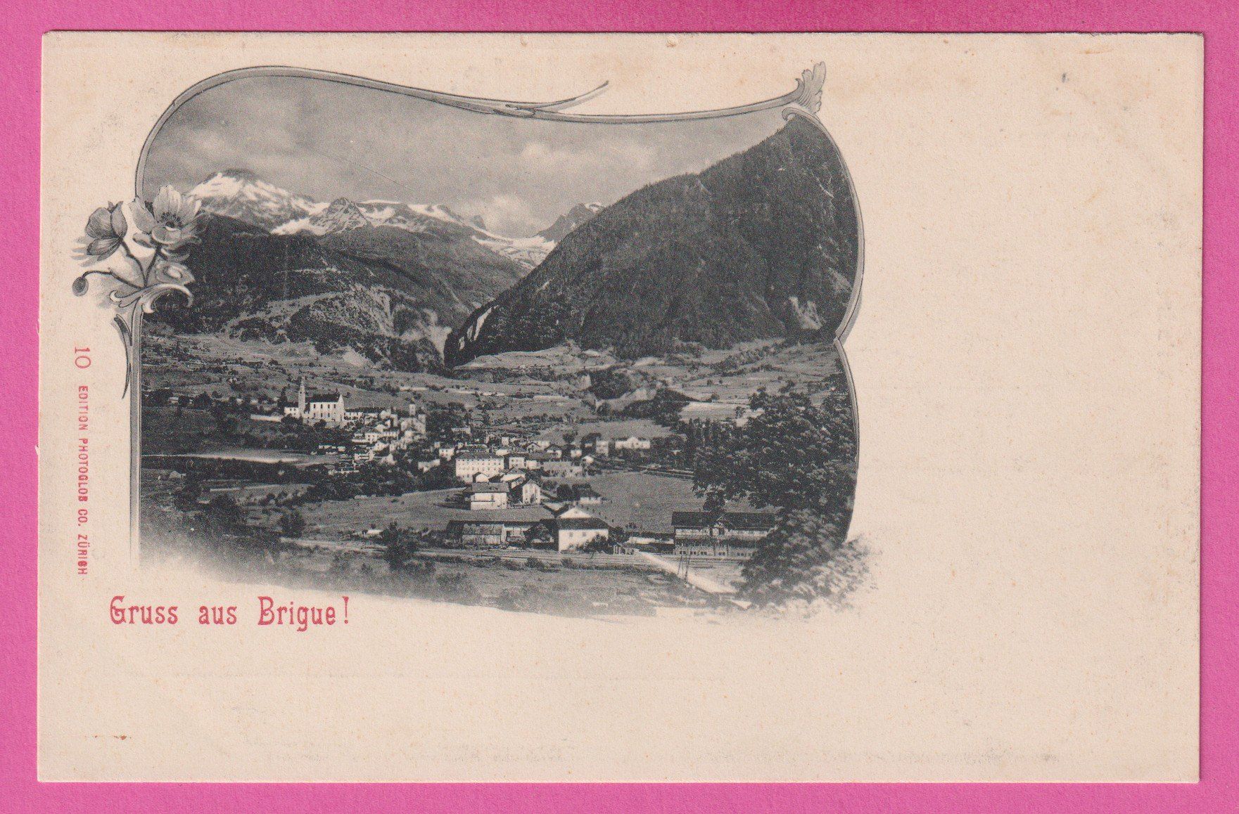 Cartoline postali: Gruss aus Brigue / Brig – Usato da Einsiedeln venduto da dillie