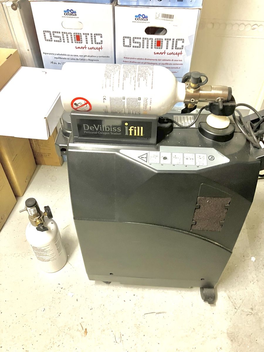 Attrezzature mediche: DeVilbiss ifill 535i-CF-KIT Sauerstoffkonzentrator – Usato da Wienacht-Tobel venduto da martin156800