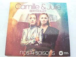 Cd Camille et Julie Bertholet - Nos 4 saisons 