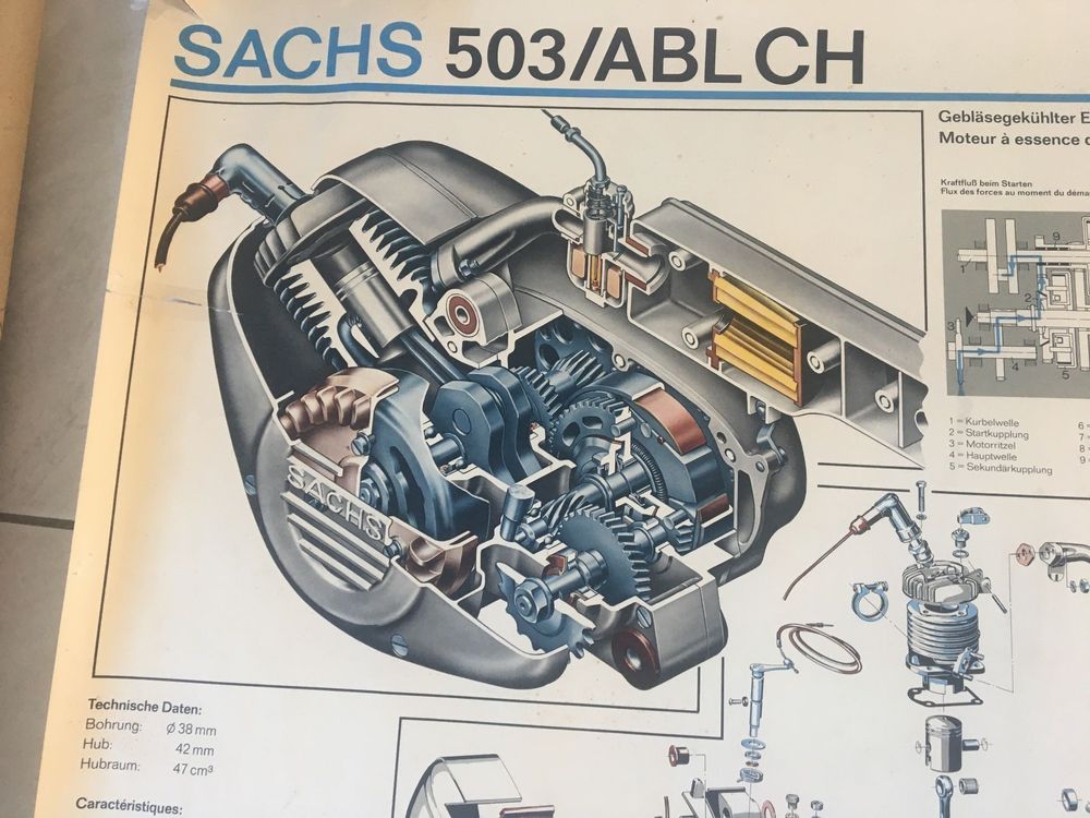 18 T Motor Explosionszeichnung
