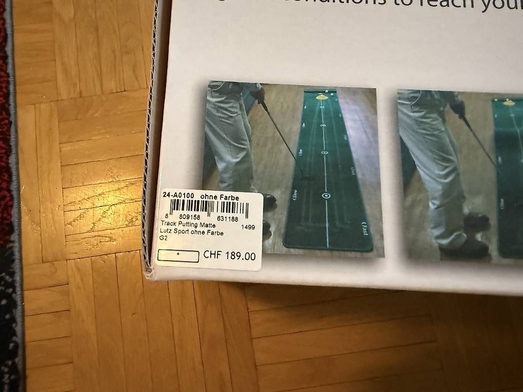 Mazze & Set: Golf Track Putting Mat – Usato da Bülach venduto da angelique080882 2