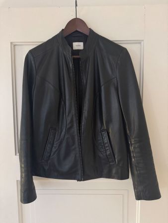 Lederjacke aus sehr weichem Lamm Nappa Leder, neuwertig