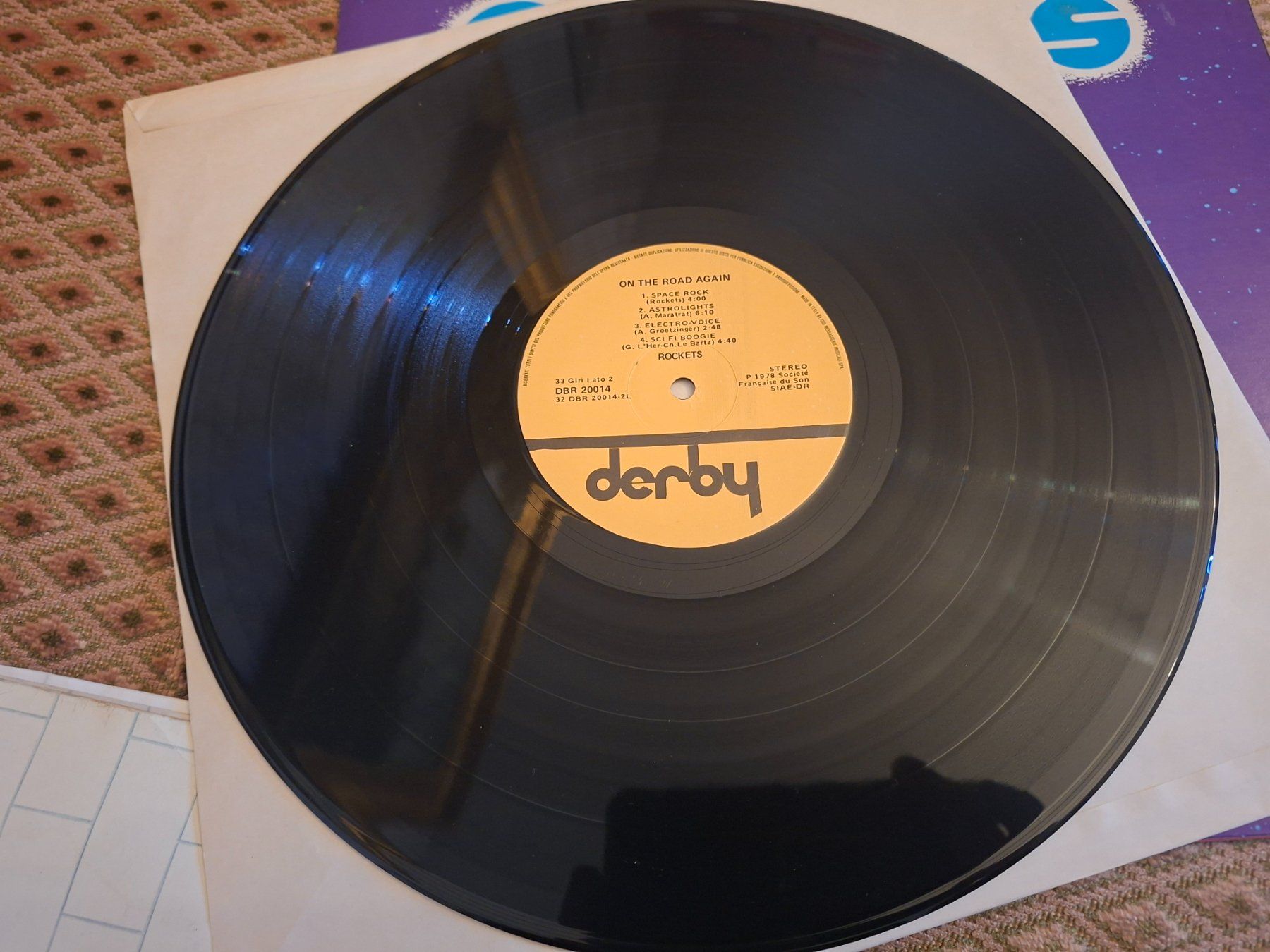 Dischi in vinile: Italy Electro/Disco 1978 - Rockets - On The Road Again – Usato da Bernex venduto da Wannabehasbeen01 5
