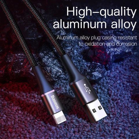 Baseus Cavi: 2 Paar Baseus 3A LED Licht Datenkabel  Typ C 1m – Nuovo e nell'imballaggio originale da Turbenthal venduto da KvK_Traders 2