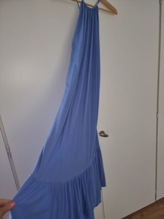 Maxi Kleid blau Grösse 36-38  guter Zustand