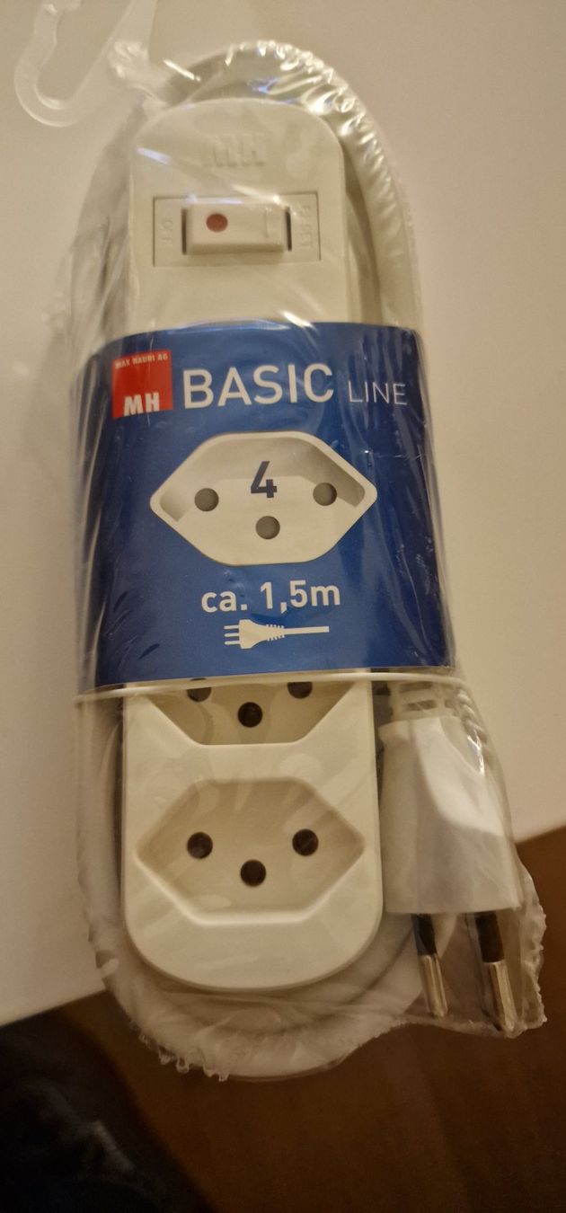 Spine: Steckdosenleiste MH Basic, 4, 1.5m – Nuovo e nell'imballaggio originale da Ziefen venduto da Ringwraith