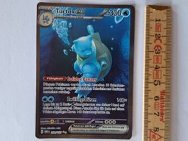 Pokémon TCG Turtok EX 200/165 Holo Full Art Karte