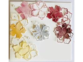 Stanzschablone Nr.126, Blumen 3er Set (Sizzix geeignet)