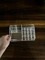 Kosmetik Organizer Acryl durchsichtig mit vielen Fächern