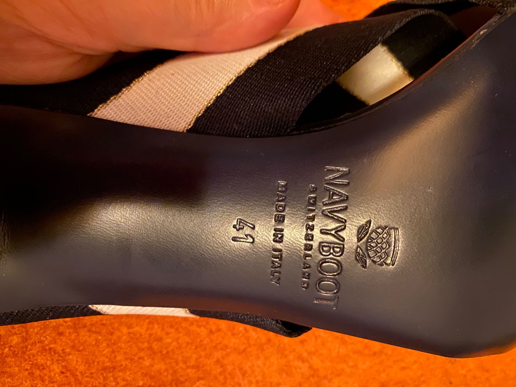 Navyboot Scarpe da donna: Sandales NAVYBOOT talons, 41 – Usato da Geneve venduto da Monthoux13 4