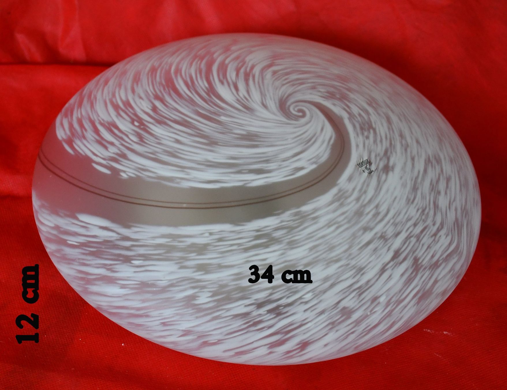 Kronleuchter & Deckenlampen: Decken Lampe aus Murano Glas Durkmesser 34 cm – Gebraucht aus Rotkreuz von salsanera 6