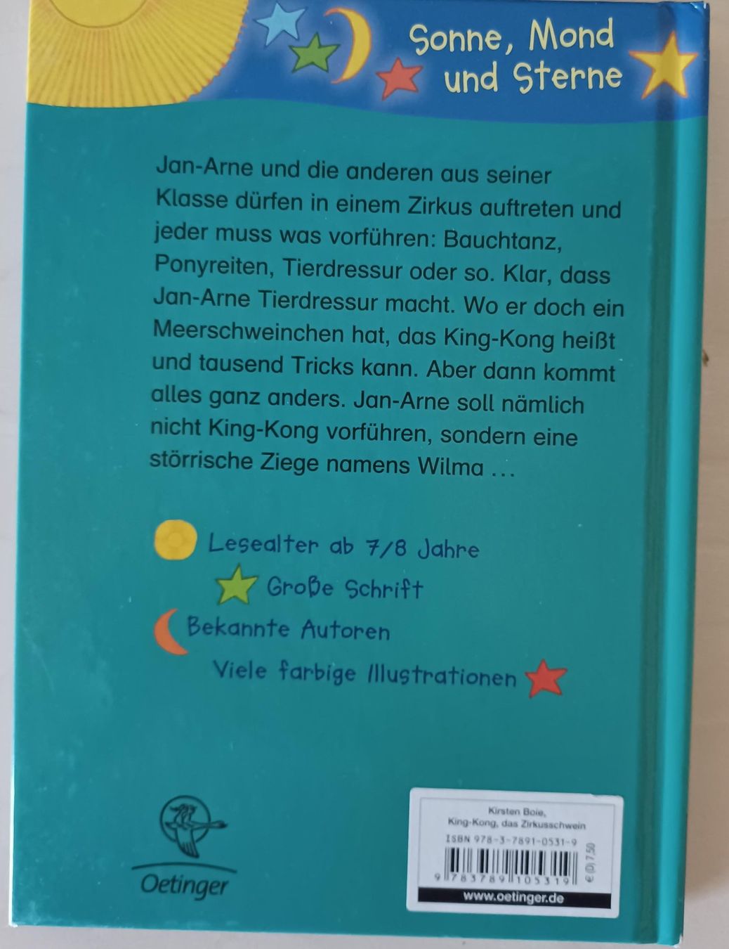Bücher: Buch - King - Kong, das Zirkusschwein – Gebraucht aus Leimbach TG von manu-tg 1