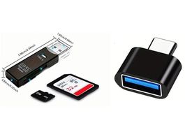 SDXC USB 2.0 to SD &TF Adapter R/W (Card Reader)