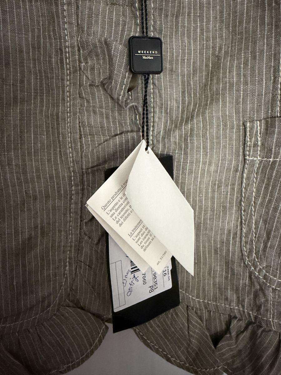 Max Mara Giacche: MaxMara Weekend Blazer Gr. 44 in Khaki, Neu! – Nuovo e nell'imballaggio originale da Grenchen venduto da servet.t 3
