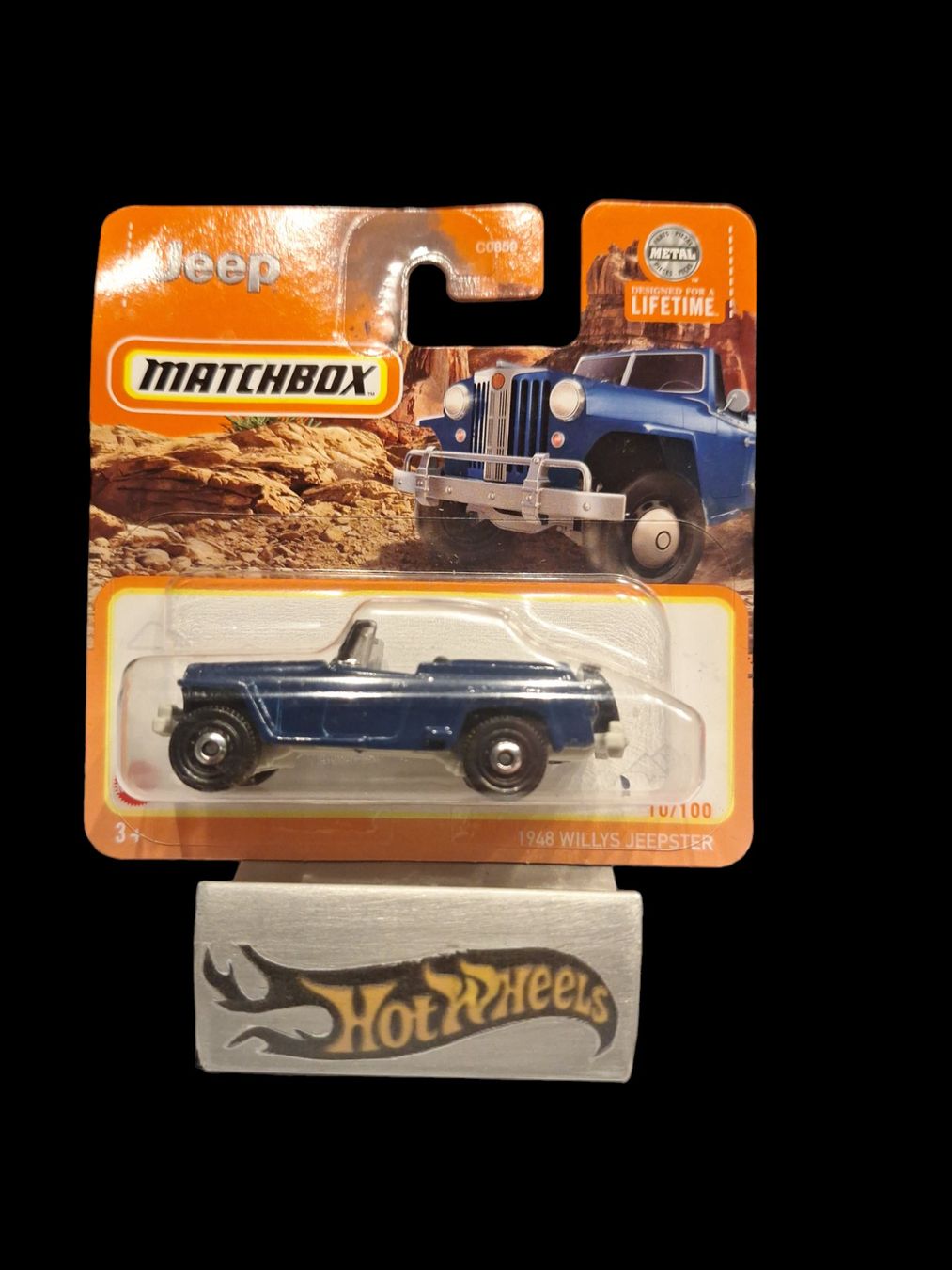 Matchbox Modellini d'auto: Matchbox 2024 1948 Willys Jeepster 10/100 S – Nuovo e nell'imballaggio originale da Adlikon venduto da Mmartin0