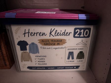 Kleiderpaket Herren gr M
