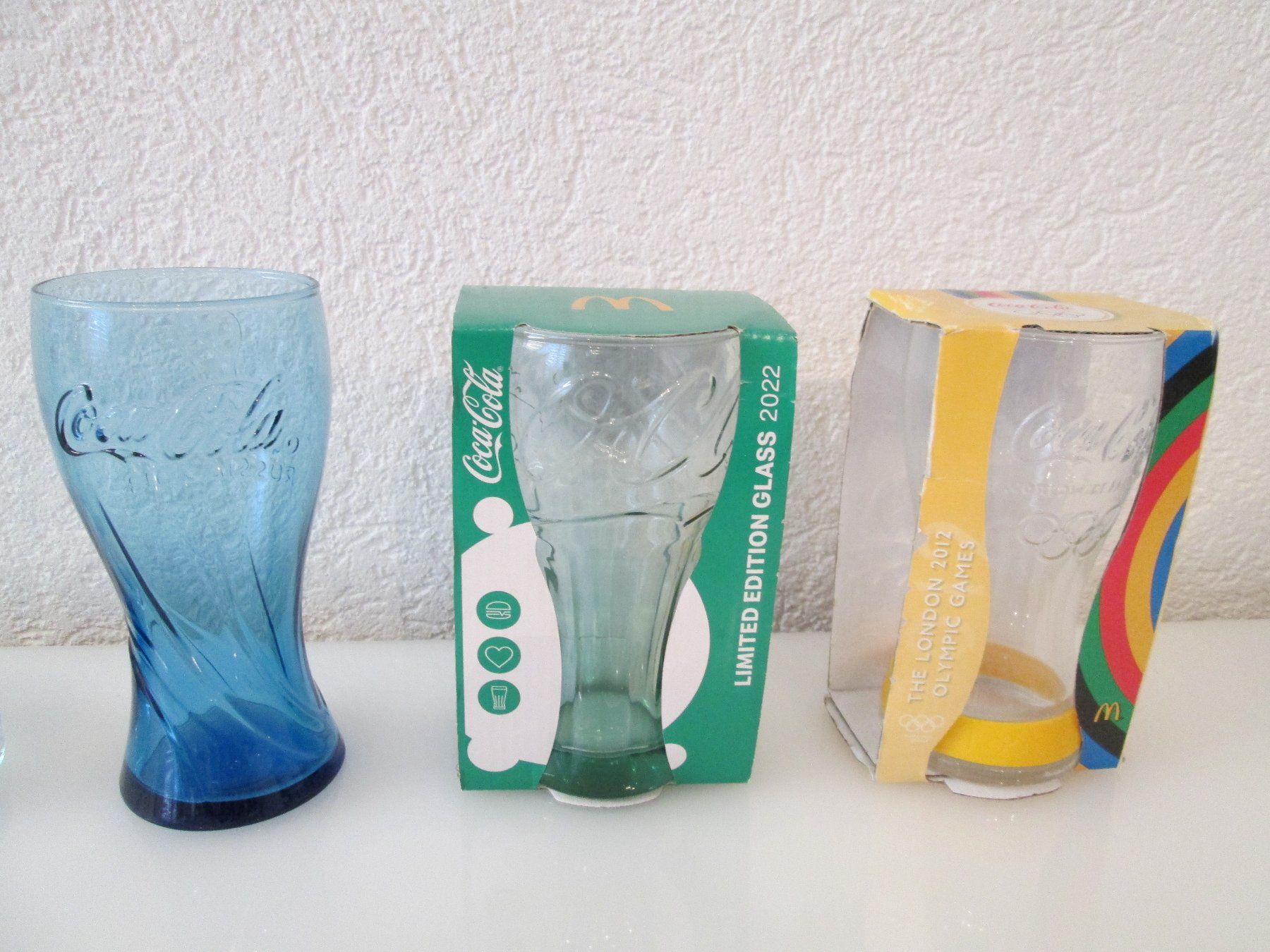 Coca-Cola Gläser: 9 Coca Cola Gläser bunt . Sammlerset – Gebraucht aus Movelier von KRASI61 3