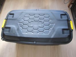 Transport-Box schwarz 93x53x46 cm (145 Liter)