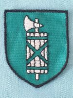 Vintage Badg Kantons - Wappen St.Gallen ST. GALLER STICKEREI