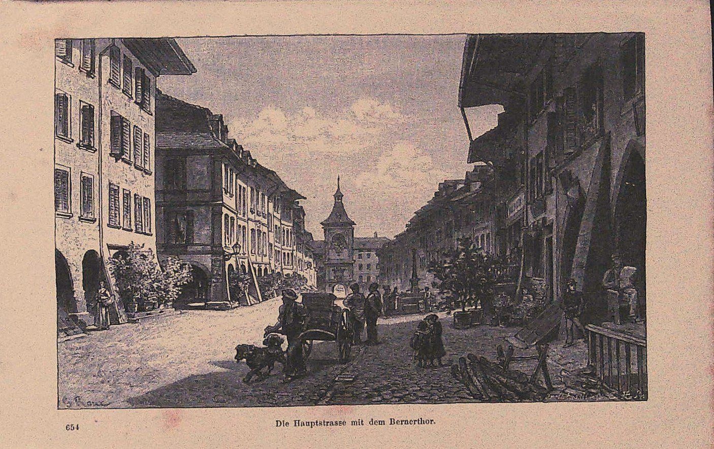 Livres: Murten  Wanderbild  um 1885 – D'occasion à Rafz par Helvet32 3