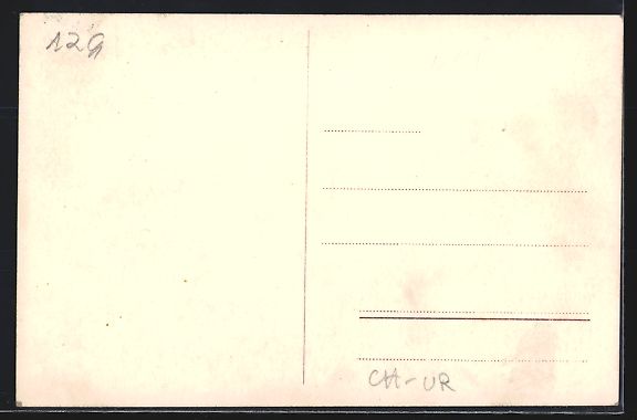 Cartoline postali: AK Andermatt, Hotel St. Gotthard – Usato da Berlin venduto da bartko-reher 1