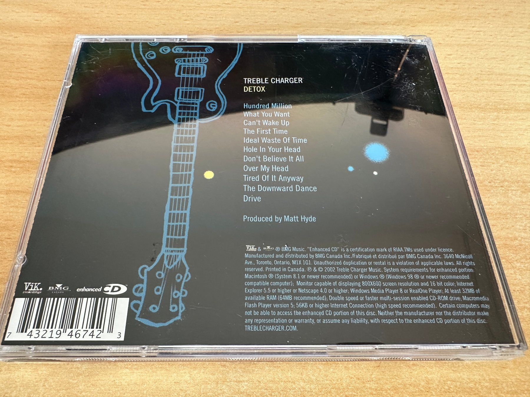 CD: B2 Treble Charger – Detox – Usato da Rikon im Tösstal venduto da Alpenmutz 1