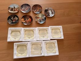 7 Sammelteller "Ankers Erbe" von Langenthal