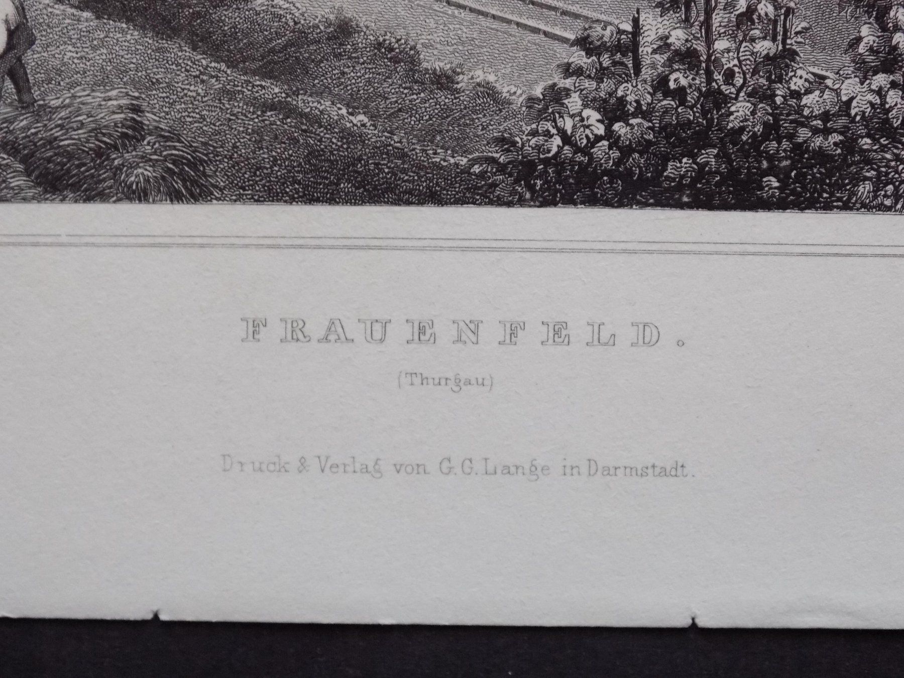 Gravures: Frauenfeld – D'occasion à Risch par Rischli15 2