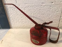Ancienne burette à huile vintage