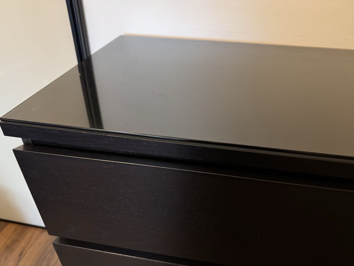 Kommoden: Doppel Kommode IKEA mit Glasplatte – Gebraucht aus Mettmenstetten von son_7rr8 1