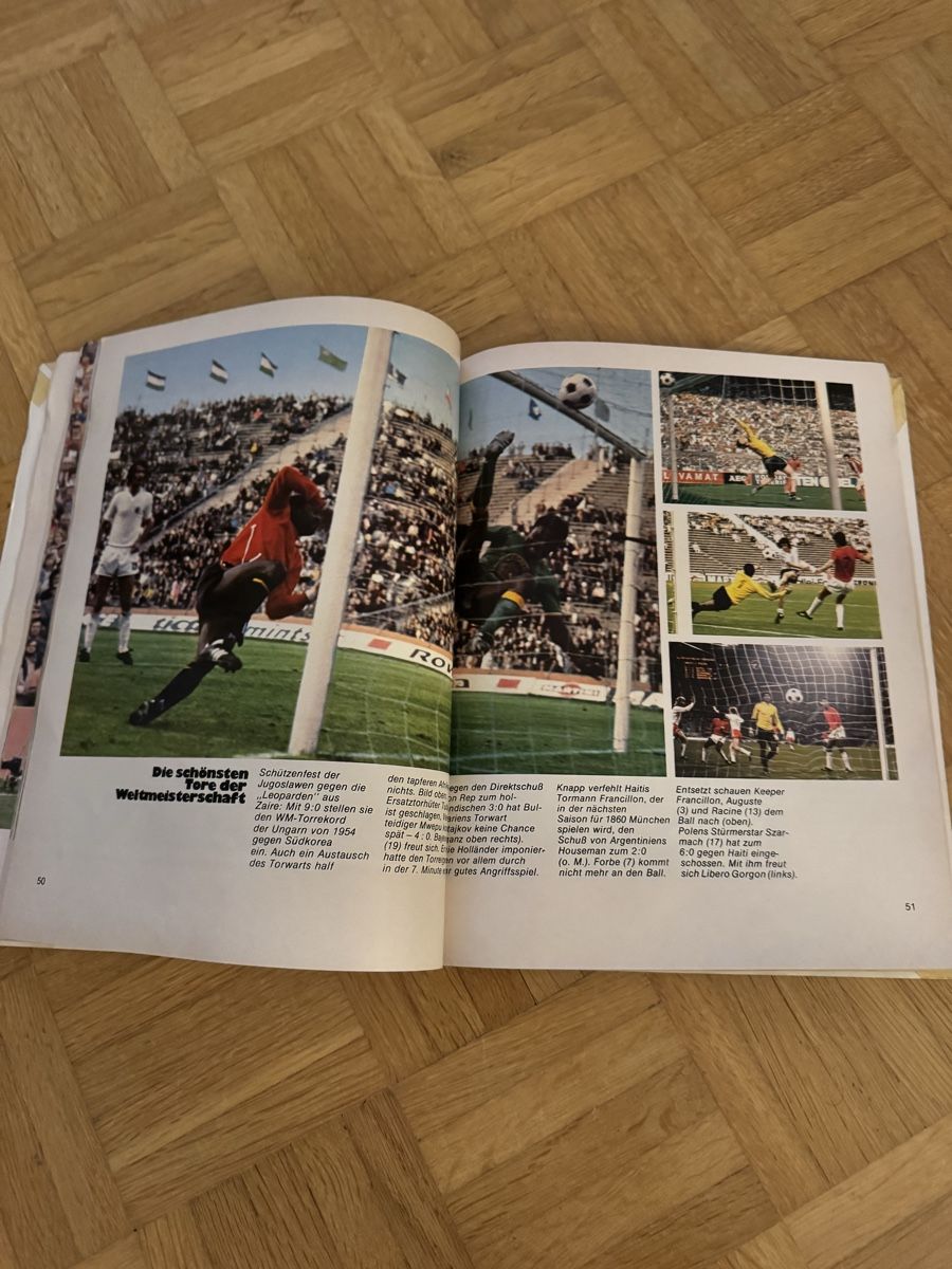 Libri: Fussball WM 74 "Der grosse Sieg" Buch – Nuovo (secondo la descrizione) da Hergiswil NW venduto da wert721 3