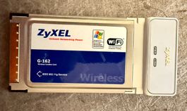ZyXEL G‑162 Wireless CardBus PCMCIA Adapter - nicht getestet
