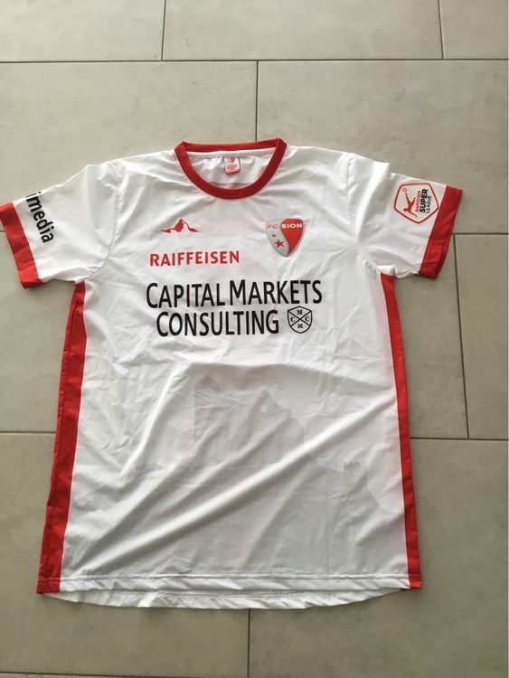 Maillots de corps & Pantalons: Trikot Maillot Maglia FC Sion MBOYO – D'occasion à Vétroz par Moulb7