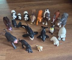 Spielzeugtiere Safari und Bauernhof guter Zustand