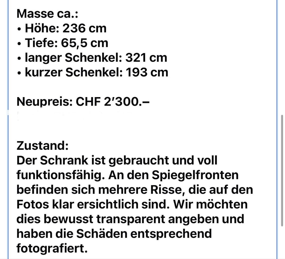 Armoires: Kleiderschrank – D'occasion à Bülach par _milziv 1