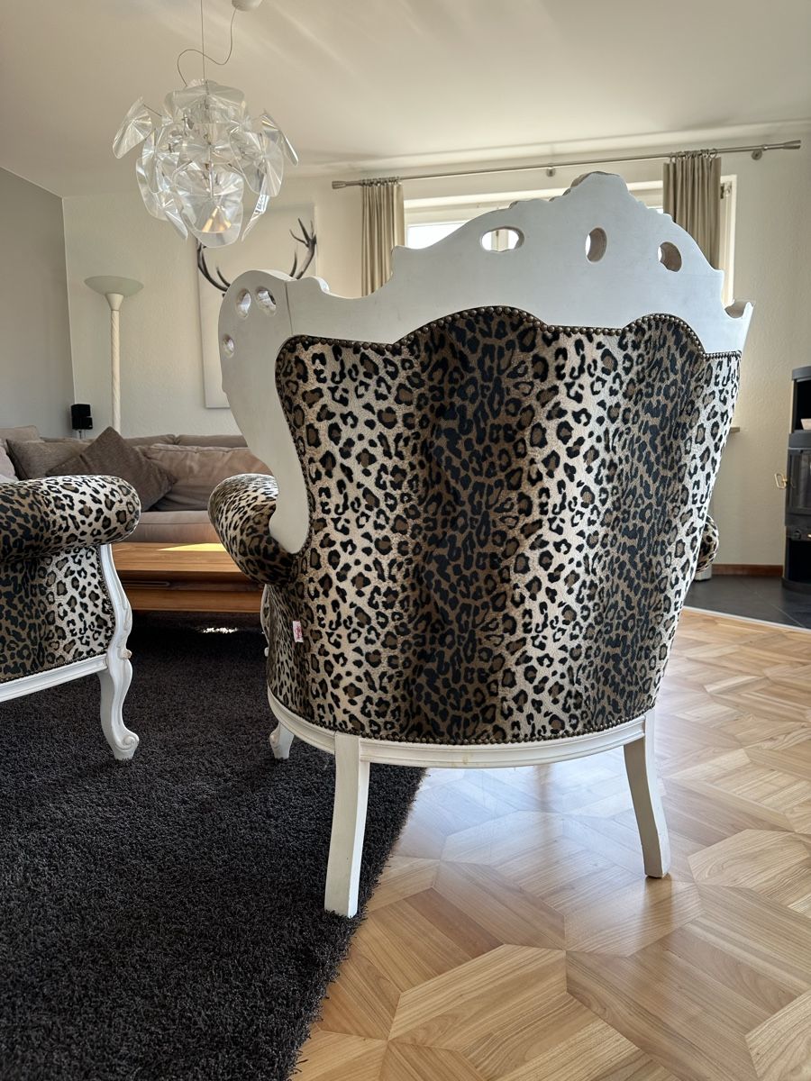 Poltrone: Wohnzimmer Leopardensessel 2x – Usato da Lupsingen venduto da New-Haven 6