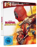 Blu - ray Deadpool & Wolverine – Steelbook 4K + Blu ray