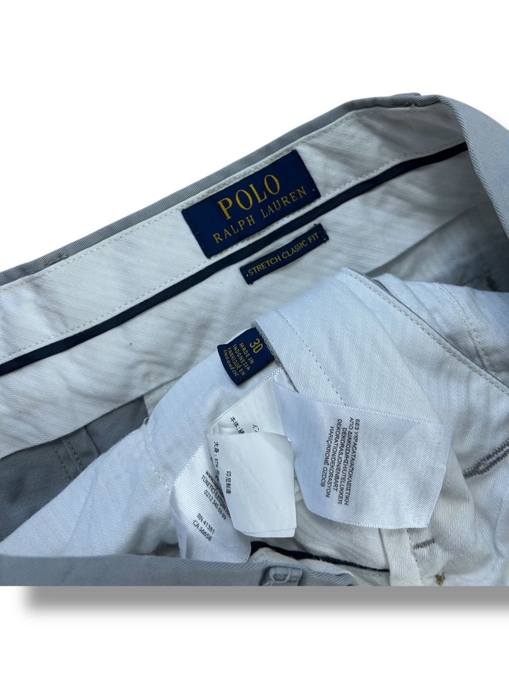 Ralph Lauren Pantaloni: Short Ralph Lauren Gris - W30 – Nuovo (secondo la descrizione) da Hauterive NE venduto da Leo_o 3