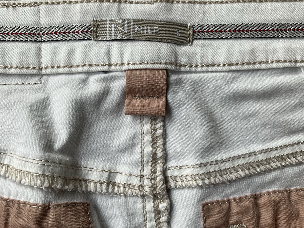 Nile Jeans: Jeans Nile weiss Grösse S offwithe – Usato da Basel venduto da Genie2 4