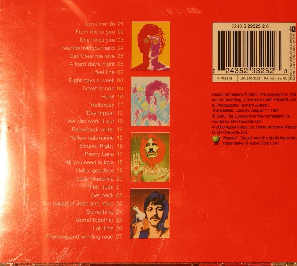 CD: The Beatles – 1- – Usato da Luzern venduto da CONTENTI 2
